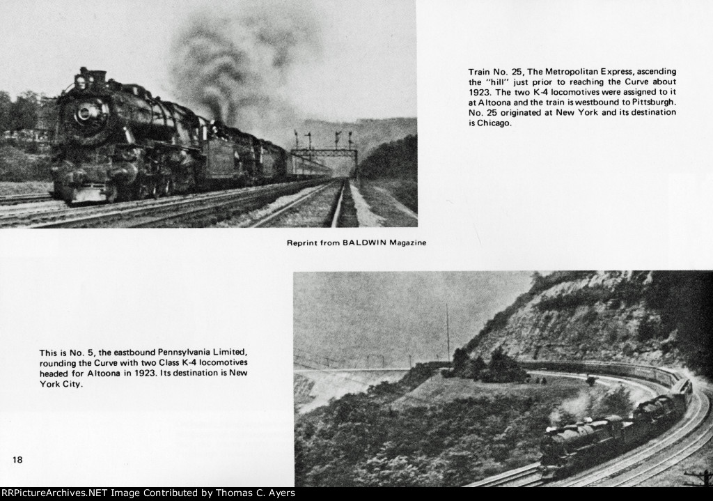 "World Famous Horseshoe Curve," Page 18, 1973